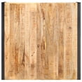 thumbnail image 2 of vidaXL Coffee Table 120x120x40 cm Rough Mango Wood, 2 of 4