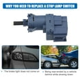 thumbnail image 4 of Unique Bargains Car Stop Lamp Switch Brake Light Switch Replacement for Land Rover Range Rover 2016-2021 No.LR072647, 4 of 7