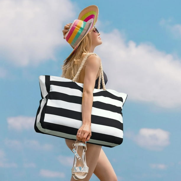 Beach Bags for Women Large Waterproof Beach Tote Bag Zipper Beach Bags Waterproof Sandproof Swim Pool Bag Large Tote Walmart Business Supplies