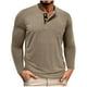 thumbnail image 2 of pstuiky camisa de manga larga para hombre, Camiseta deportiva y de fitness para hombre, de color liso, cálida y ajustada, con cuello semialto y manga larga. top de hombre m, 2 of 9