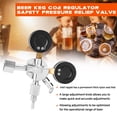 thumbnail image 2 of Beer Keg CO2 Regulator Safety Pressure Relief Valve 0-3000 PSI Tanks Pressure Adjustable, 2 of 5