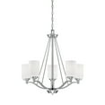 thumbnail image 2 of 3155-RBZ-Millennium Lighting-Durham - 5 Light Chandelier-26 Inches Tall and 25 Inches Wide-Rubbed Bronze Finish    -Traditional Installation, 2 of 5