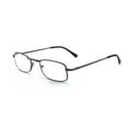 thumbnail image 3 of EYE ZOOM 5 Pack Unisex Vantage Metal Reading Glasses with Spring Hinge, Gunmetal, +175, 3 of 6