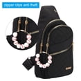 thumbnail image 4 of 1 pieza de encanto para bolsa, encanto de béisbol, encanto deportivo, cuentas de madera, clips de cremallera, anti-robo para bolso, bolsa de playa, blanca, 4 of 7