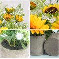 thumbnail image 3 of 6pcs Sunflower Decor Artificial Potted Plants Yellow Fake Flower in Pots, Artificial Sunflower for Bathroom Home Kitchen Rustic Table Centerpiece Shelf Decor A, 3 of 4