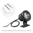 thumbnail image 2 of AC/DC 12V 10W RGB LED Underwater Light Submersible Lamp with Remote Control 16 Colors Changing Flash/ Strobe/ Fade/ Smooth 4 Lighting Effects IP65 Water-resistant(most 1m) Design for Pool Aquarium Pon, 2 of 7