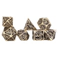 thumbnail image 4 of Sailing Juego de dados poliédricos de metal: 7 piezas para juegos de rol y juegos de mesa, 4 of 10