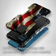 thumbnail image 4 of Cass Creations Case Compatible for Samsung Galaxy A12, Hybrid Shockproof Bumper Protective Phone Cover - American Flag, 4 of 5
