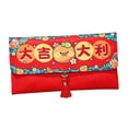 thumbnail image 2 of sobre rojo de año Nuevo Chino, tela Hongbao para niños, sobre creativo de bolsillo rojo para dinero de la para celebración, Festival de Estilo B, 2 of 10