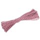 thumbnail image 1 of Polipropileno Cuerda Trenza Cordón 100 Pies/30M 7 Hilos Núcleo 0.2(5mm) Diámetro Claro Rosa y Negro para Interior Exterior Campamento Ropa Línea, 1 of 6