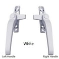 thumbnail image 2 of 4pcs Window Handles Key Locking Replacement Right and Left Hand, Zinc Alloy Window Hardware , Window Handle Lever Casement Double Glazing Switch, 2 of 8