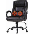 thumbnail image 1 of BestMassage Gaming Chair, Adjustable, Brown, 1 of 7