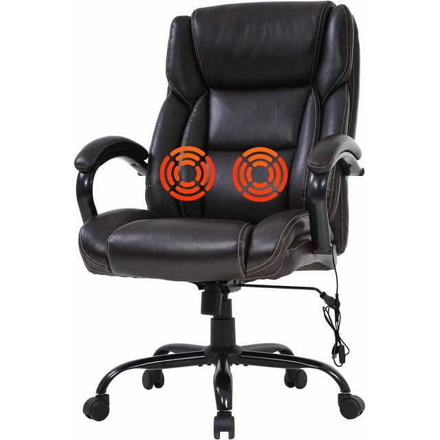 BestMassage Gaming Chair, Adjustable, Brown