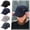 Dark Blue, variant on Newsboy Cap for Men Helii Classic Retro Cotton Washed Adjustable Flat Cap Unstructured Low Profile Plain Ivy Berets Dad Hat for Driving Hunting Workout (Black)