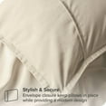 thumbnail image 6 of Bare Home Pillow Sham Set - Premium 1800 Collection - Double Brushed - Euro, Sand, 6 of 9