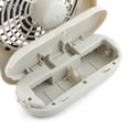 thumbnail image 2 of Treva 5 inch Portable Battery Powered 2 Speed Desktop Fan, Gray, 2 Pack, 2 of 5