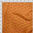 thumbnail image 4 of oneOone Cotton Cambric Orange Fabric Halloween Diy Clothing Quilting Fabric Print Fabric By Yard 42 Inch Wide, 4 of 4