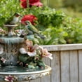 thumbnail image 4 of Hummingbird Garden Stake Decor, Acrylic Bird Fountain Yard Decoration for Patio Lawn and Outdoor Garden(Purple,30cm), 4 of 5