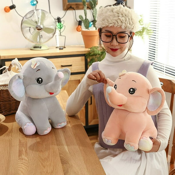 Almohada de peluche con forma de mariposa y elefante para ninos almohada Kawaii para dormir muneco de peluche regalo de cumpleanos y Navidad Walmart en linea