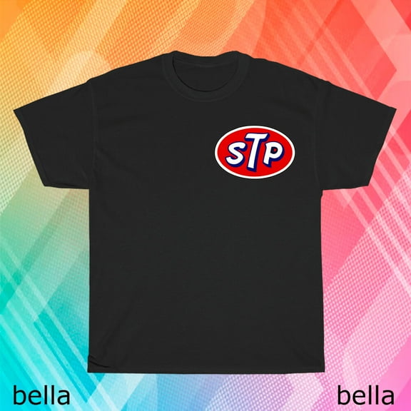 New STP Racing Team Oil logo T-Shirt Funny Size S to 5XL