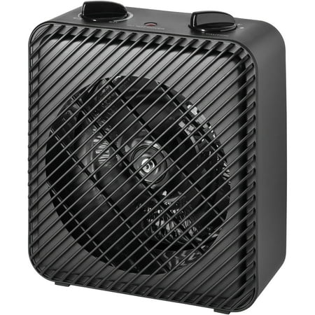 Mainstays Electric Fan Heater Black Hf 1008b Walmart Com