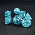 thumbnail image 4 of Juego de 7 piezas de dados de color rosa claro, D4, D6, D8, D10, D, porcentaje, D12, D20, Kit de dados poliédricos para DND, COC, TRPG, juegos de mesa para fiesta, 4 of 4