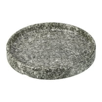 Unique Bargains Ceramic Round Planter Saucer Flower Drip Tray Coaster, Marble 4.5" 1pk