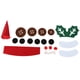 thumbnail image 3 of DIY Fieltro Muñeco De Nieve Regalos Para Niños Adorno De Navidad Desmontable Pared, 3 of 7