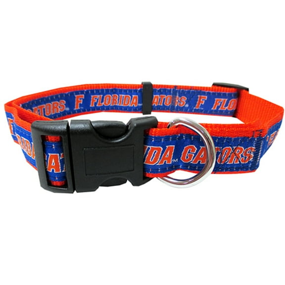 Pets First College Florida Gators Pet Collar, 3 Sizes Available, Sports Fan Dog Collar - Medium