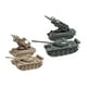 thumbnail image 5 of 4 Piezas 1/144 Modelo de Tanque Modelo de Vehículo con Ruedas, Modelo de Tanque en Miniatura Adornos Camión Tanque Modelo 4D para Niños Niñas Regalos, 5 of 10