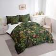 thumbnail image 3 of Manfei Floral Butterflies 7-Piece Bedding Comforter Set for Female Girls,Spring Graden King Bedding Sets,Flowers Blossoms Ultra Soft Bed Sheets,Ultra Soft Home Decor, 3 of 8