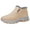 Beige, variant on Womens Shones Footwear Barefoot Waterproof Hiking Boots Snow Boots Winter Shoes Warm Fur Lined Ankle Boot Wide Toe Box Shoe Minimalist Sneakers