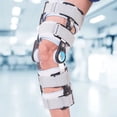thumbnail image 1 of Orthopedic Knee Brace, Post Op Knee Brace Adjustable Bending Angle Adjustable Tightness Length Skin Friendly  for ACL MCL and PCL Injury, 1 of 7