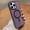 Darkpurple, variant on Clear Case with Glitter Paper for Apple iPhone 17e 16e, Compatible with Magsafe Anti-Yellow Hybrid Protection Shockproof Bumper Stylish Phone Case for iPhone 17e 16e, Darkblue