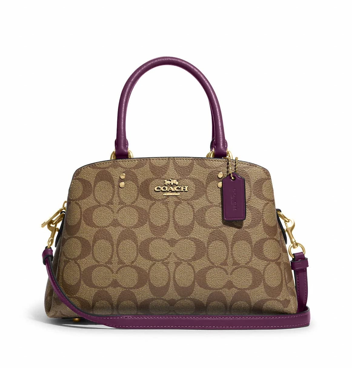 COACH mini Lilly carryall signature canvas purse in 2023