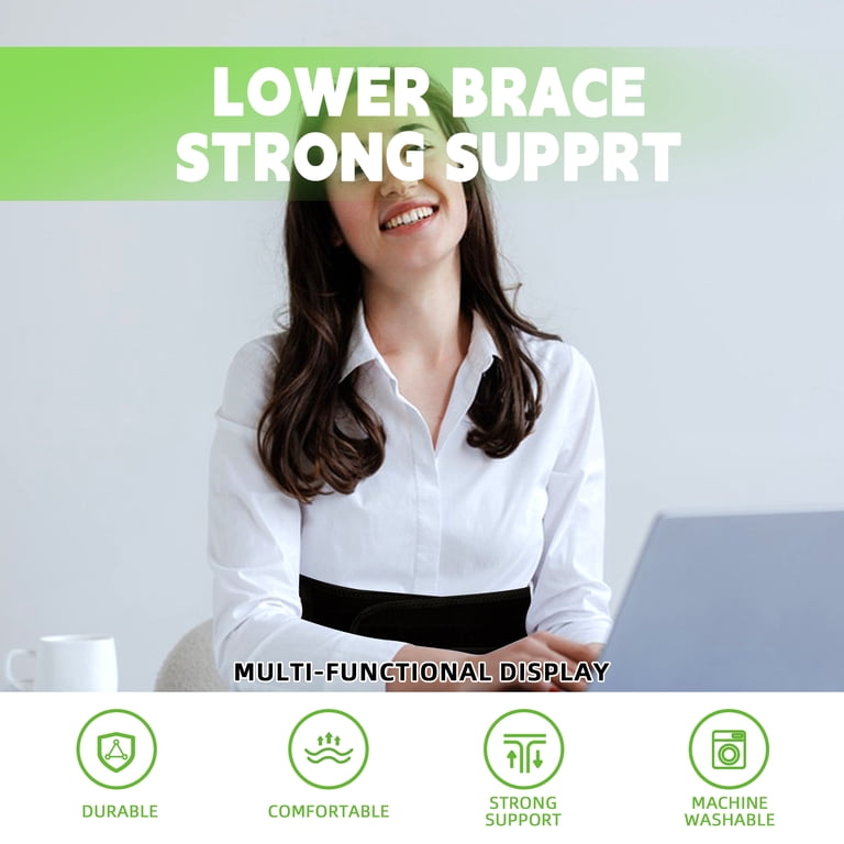 GKTG Back Braces for Lower Back Pain Relief, Breathable Back