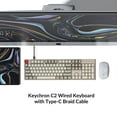 thumbnail image 3 of Teclado Keychron C2 Interruptor mecánico marrón con cable de tamaño completo, 3 of 8