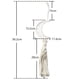 thumbnail image 2 of , tapiz de borlas decorativo bohemio macramé tejido para colgar en la pared para niña regalo dormitorio café, 2 of 9