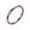 02 Multicolor, variant on Fashion Contracted 2MM Fine Hand Polished Women's Tail Ring Couple Ring Jewelry Gift