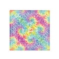 thumbnail image 2 of JoJo Siwa Tie-Dye Bandanas 22" x 22" Face Covers Hearts 2 Piece Set, 2 of 2