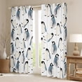 thumbnail image 2 of Manfei Cartoon Animal Lover Black Out Curtains, Antarctic Penguin Print Curtains Pack of 2 (42x63 Each), Kawaii Wildlife Bedroom Curtains, Curtains and Drapes Home Decor, 2 of 6