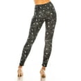 thumbnail image 2 of Creamy Soft Girls Kids Size Leggings, High Rise, Stretchy - by USA Fashion™ Spiders and Spiderwebs Large, 2 of 2