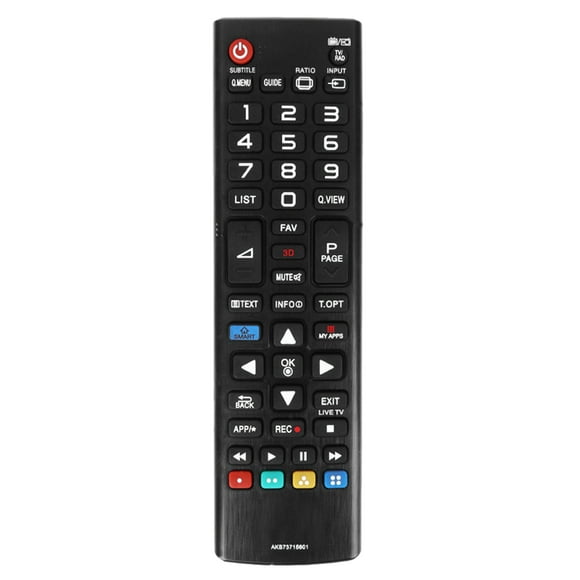 Yeacher Universal TV Remote Control Wireless Smart Controller Replacement for LG HDTV LED Smart Digital TV Black