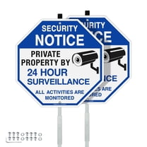 Faittoo Security Video Surveillance Sign - 10