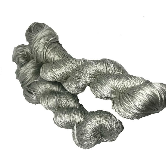 Knitsilk 3 Ply 100% Mulberry Silk Lace Weight Yarn, 5 Pack