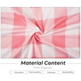 thumbnail image 3 of muroi Valentine''s Day Chair Covers Pink White Buffalo Plaid Check Slipcovers Removable Stretch for Spring Easter Kitchen Home Office Decor, 4Pcs, 3 of 7