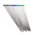 thumbnail image 6 of 10 Pairs of 36cm Long Stainless Steel Straight Single Pointed Knitting Needles Crochet Hooks - 2.0mm to 7.0mm (Silver), 6 of 6