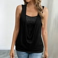 thumbnail image 6 of Erwazi Solid Sparkly Tank Top for Women Sequin Sleeveless V Neck Tops, 6 of 9