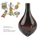 thumbnail image 3 of Flauta Ocarina, Flauta Cerámica Fácil De Tocar Pronunciación Sensible Agarre Cómodo Para El Hogar, 3 of 7
