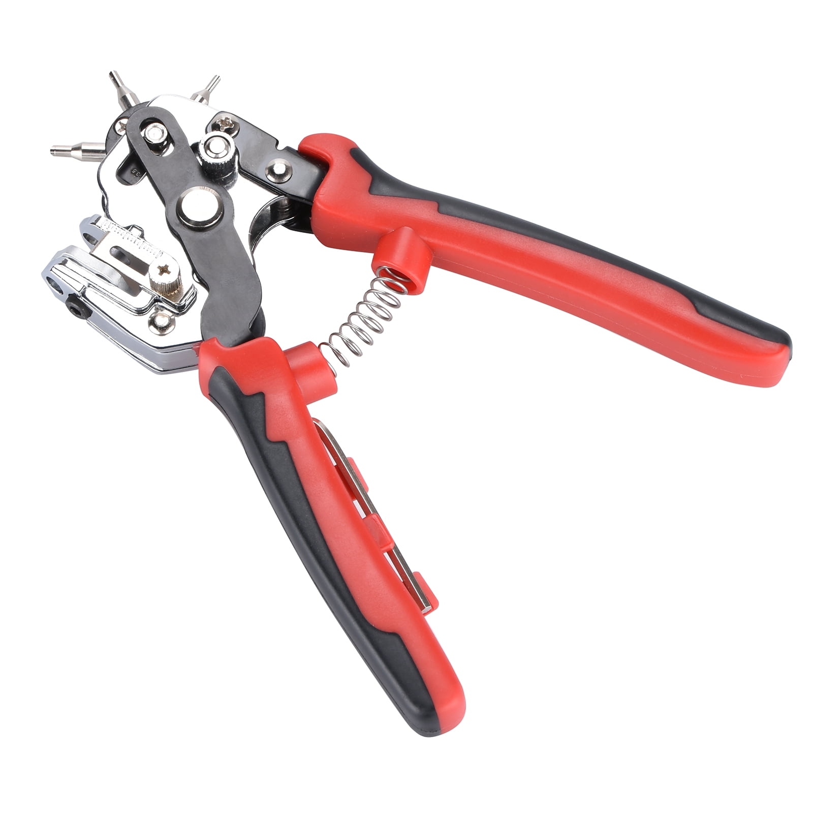 6 Multi-Hole Sizes Belt Hole Puncher Leather Single Hole Punch Tool TAPDRA Spare Part